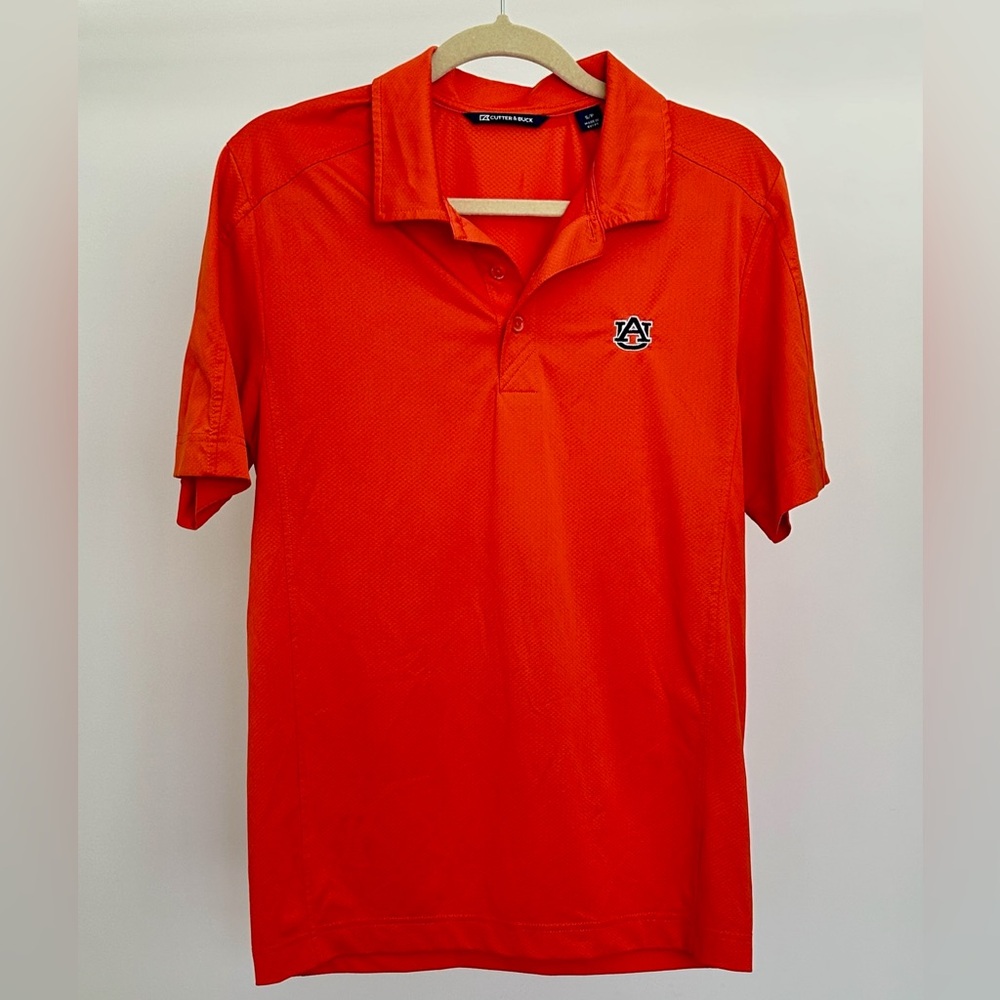 Cutter & Buck AU Men's Orange Polo Shirt